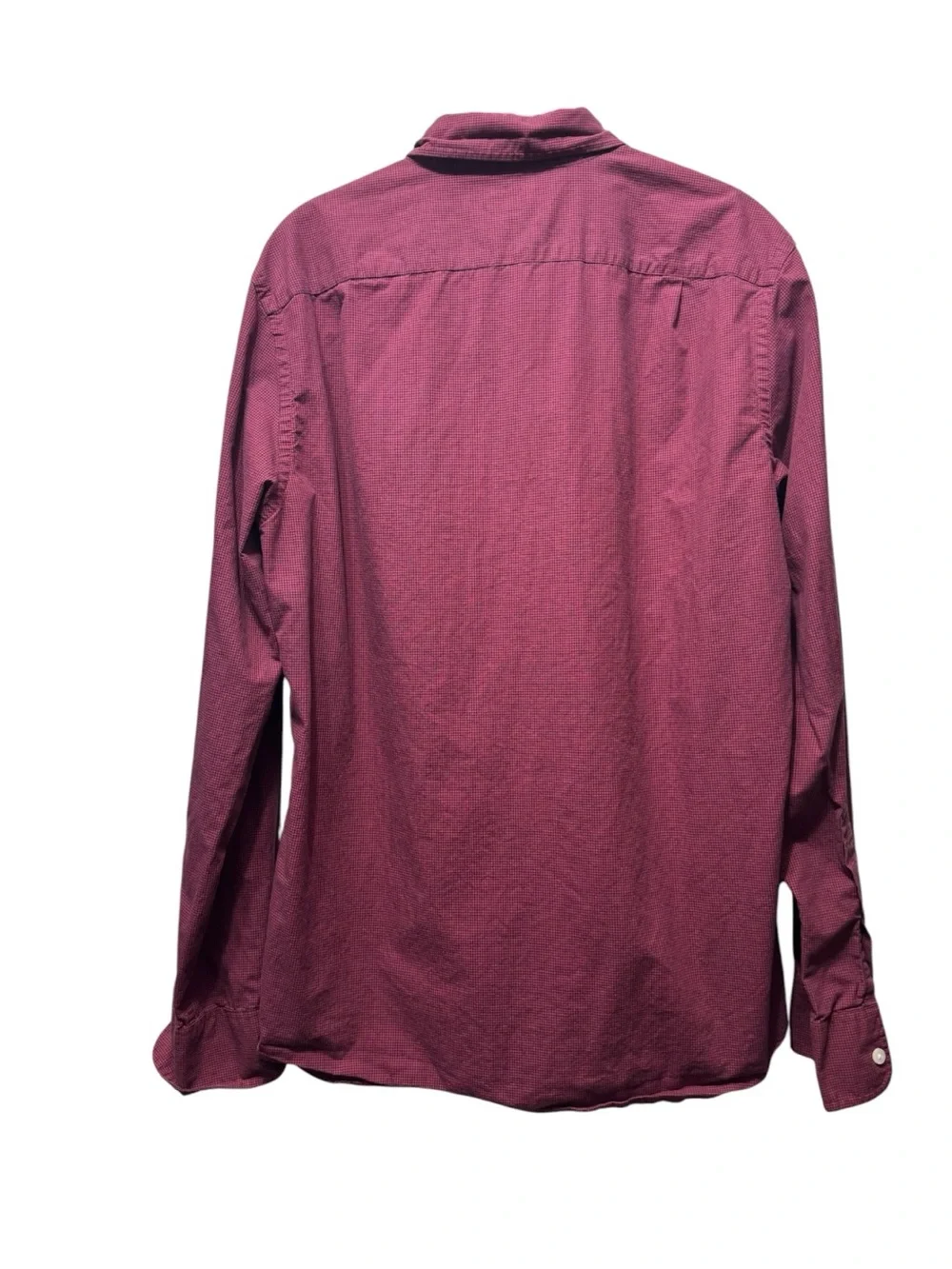 J. Crew Maroon Button-Down Shirt M slim